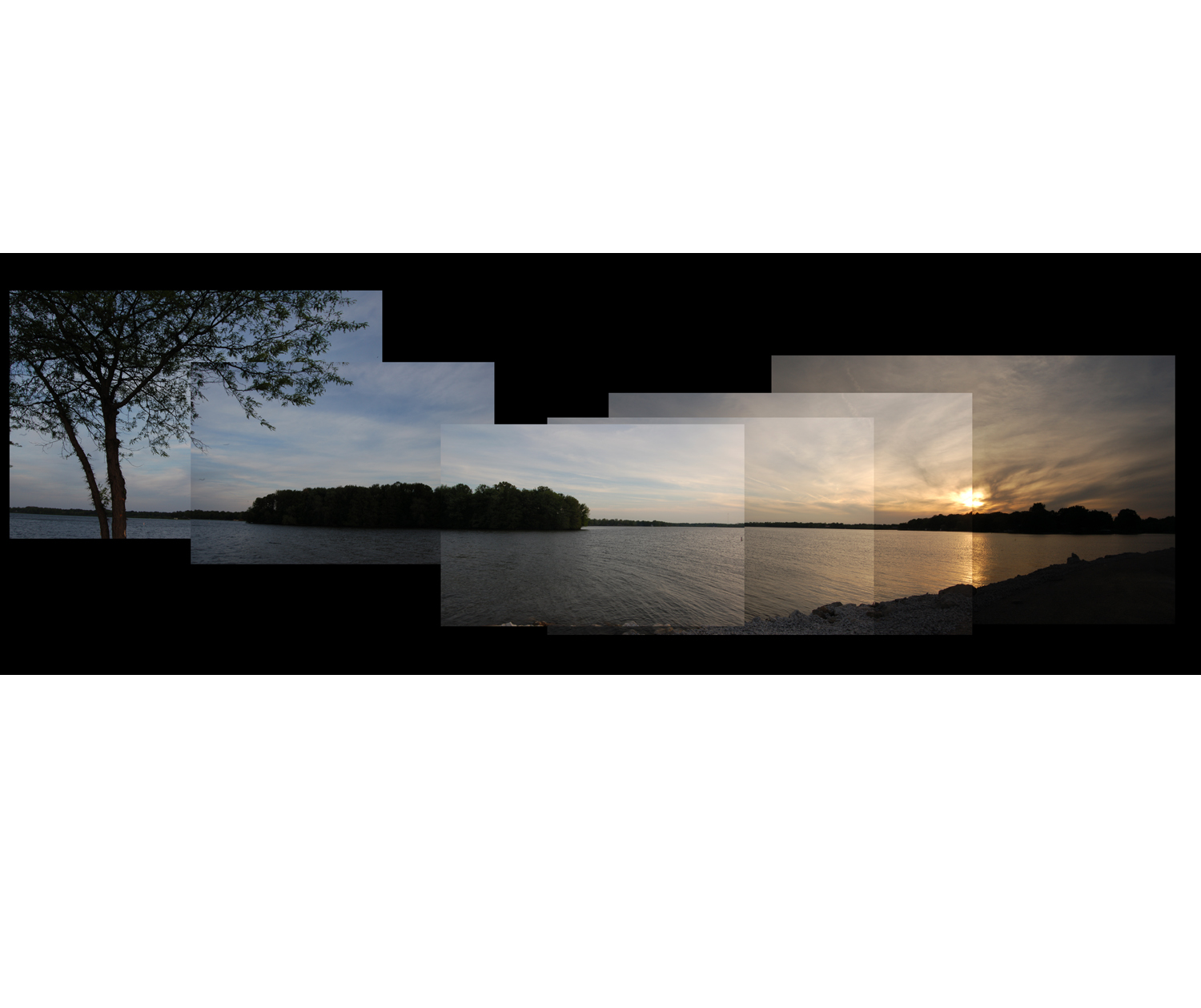  Assignment - Final Project; from a five image panoramic series in the style of David Hockney © Ryan Shadis, 2012 