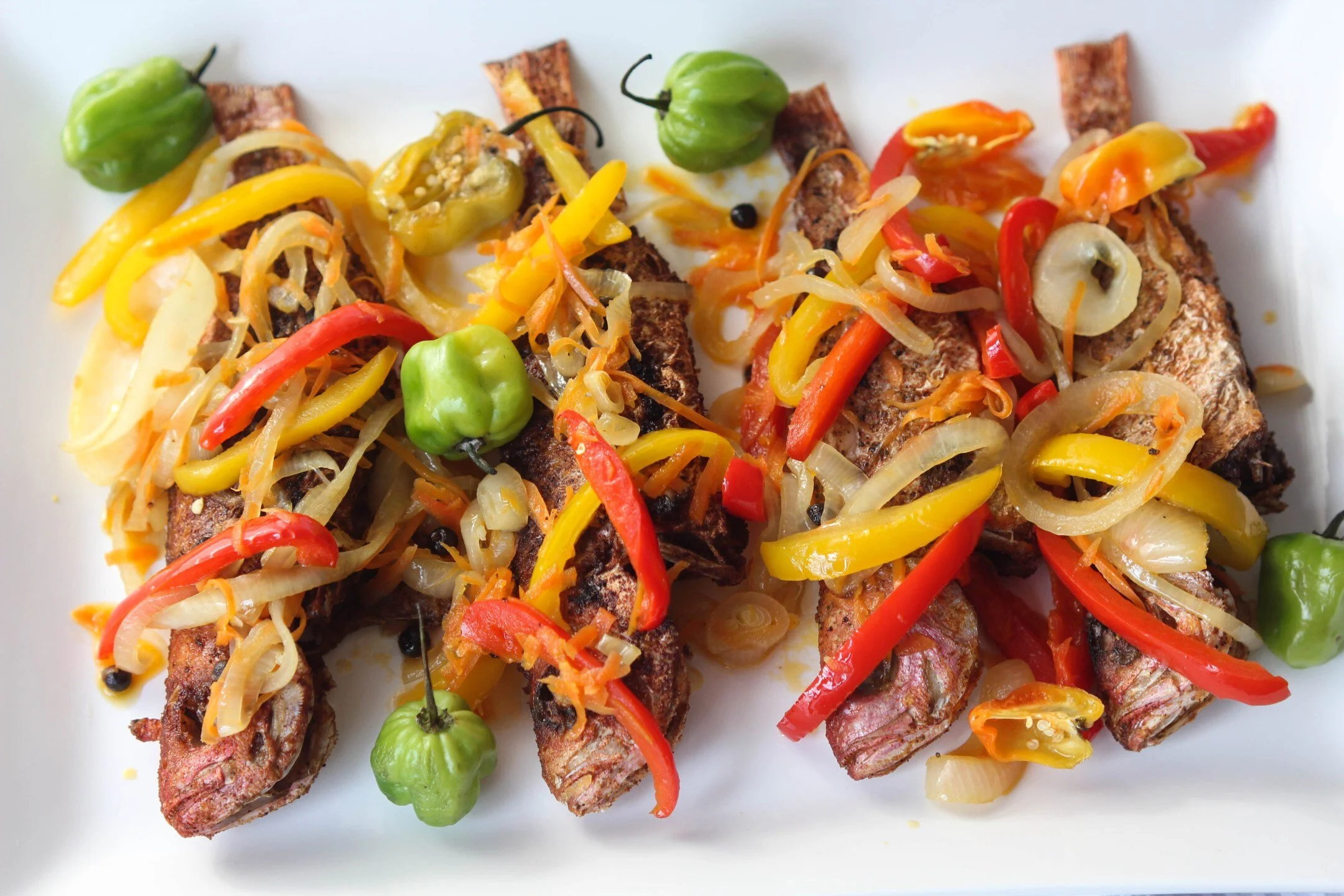 Jamaican Escovitch Red Snapper
