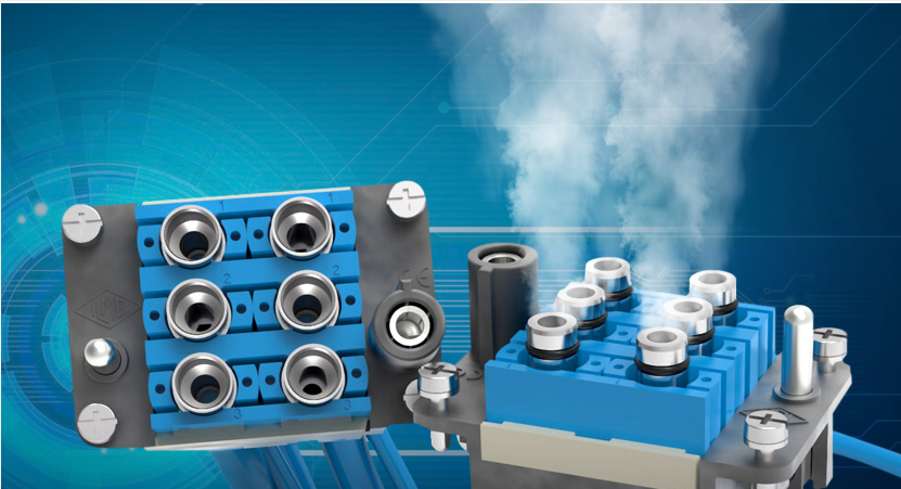 MIXO MODULAR INSERT AND METAL CONTACTS FOR PNEUMATIC CONNECTIONS FROM MENCOM!