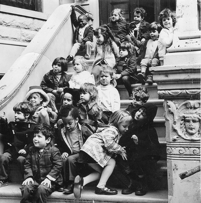 Morningside Montessori School at 327 West 101st Street c. 1969