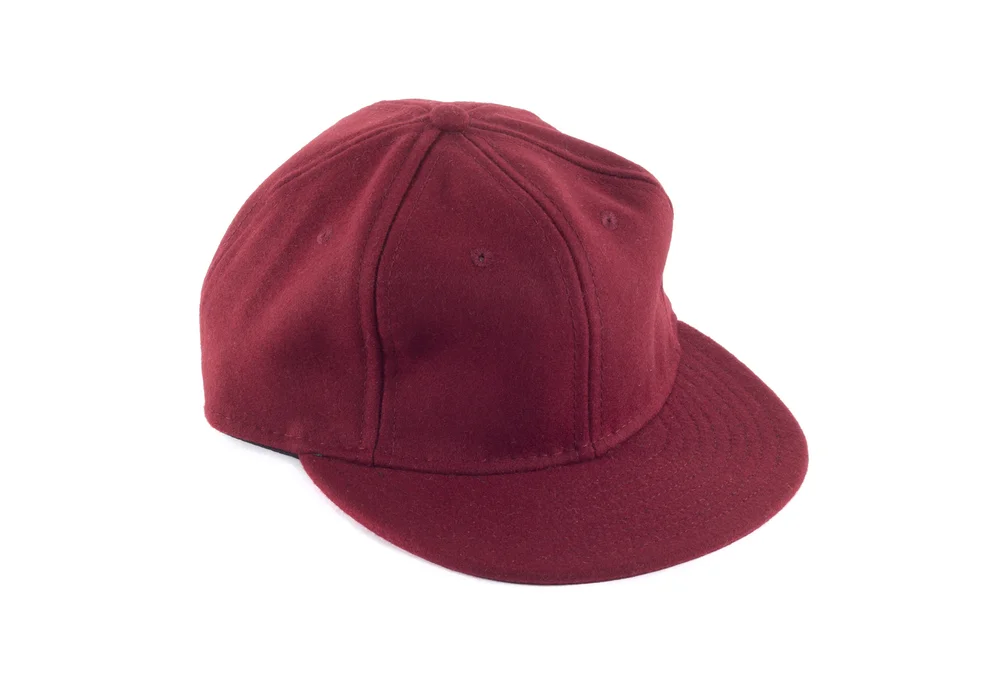Burgundy Ebbets Field Cap — GENUINE HORWEEN PRODUCTS
