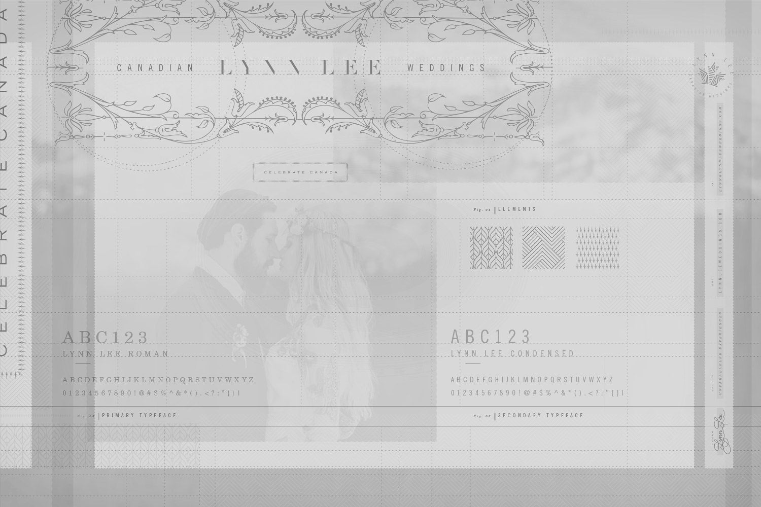 Lynn Lee Canadian Weddings:  Brand Development