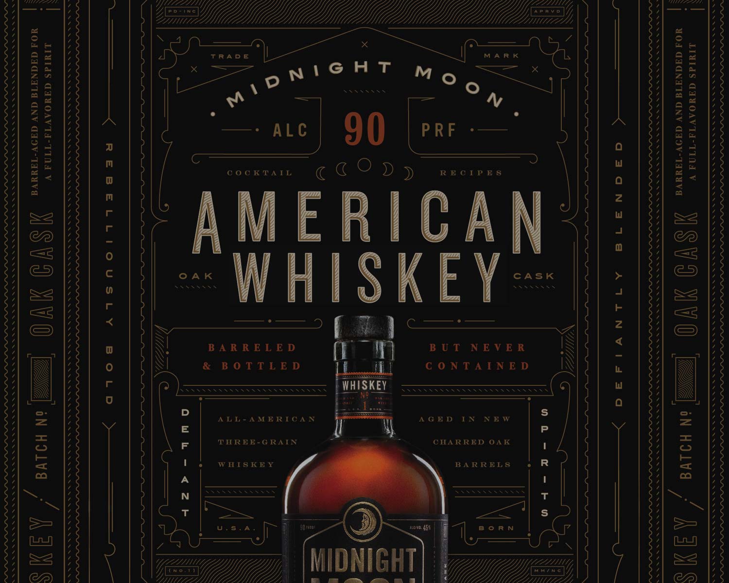 Midnight Moon Whiskey: Brand Development & Packaging Design