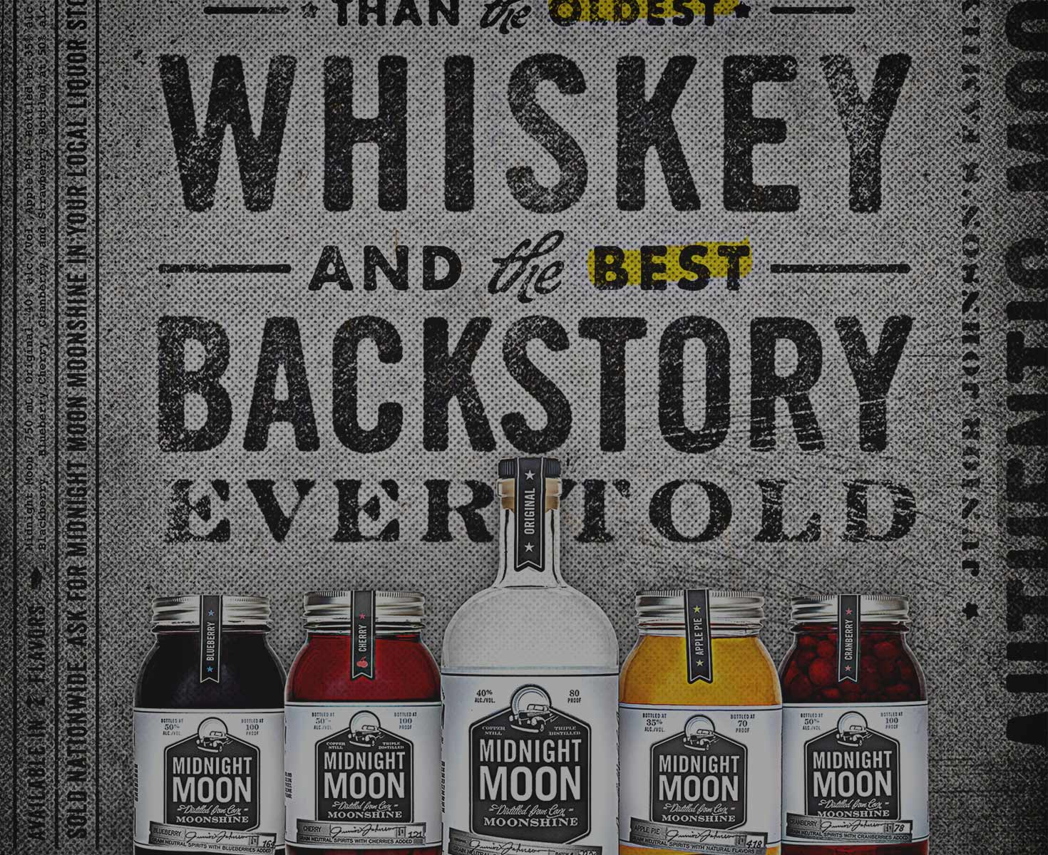 Midnight Moon Moonshine: Rebrand & Brand Development