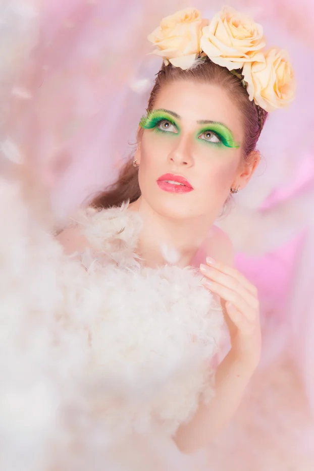 kreative Beauty- und Fashionfotografie im Fotostudio