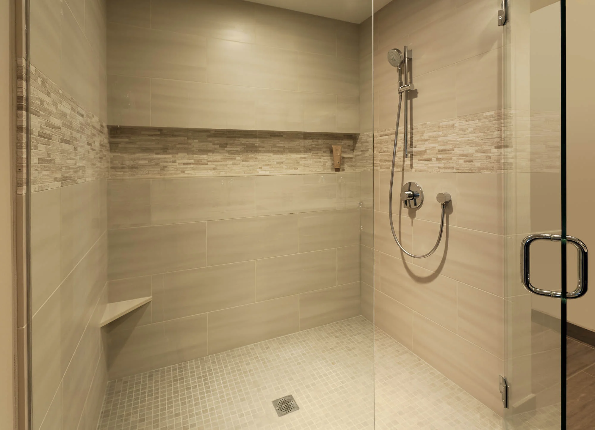 Master shower