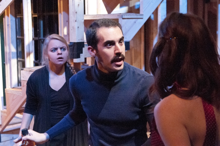 Zachary as Frederick in 1st Stage Theatre's 2013 production of "Noises Off."