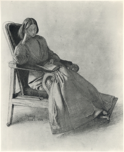 Elizabeth Siddal, by Dante Gabriel Rossetti.
