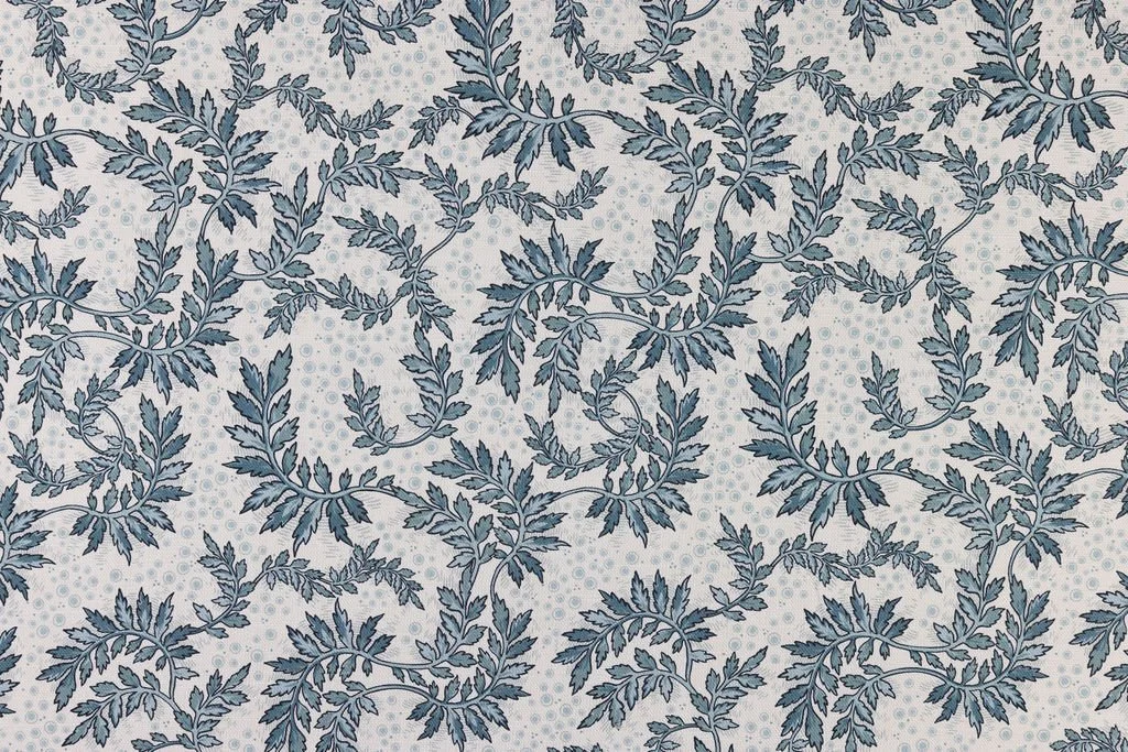 Daintree - Blue on Ivory