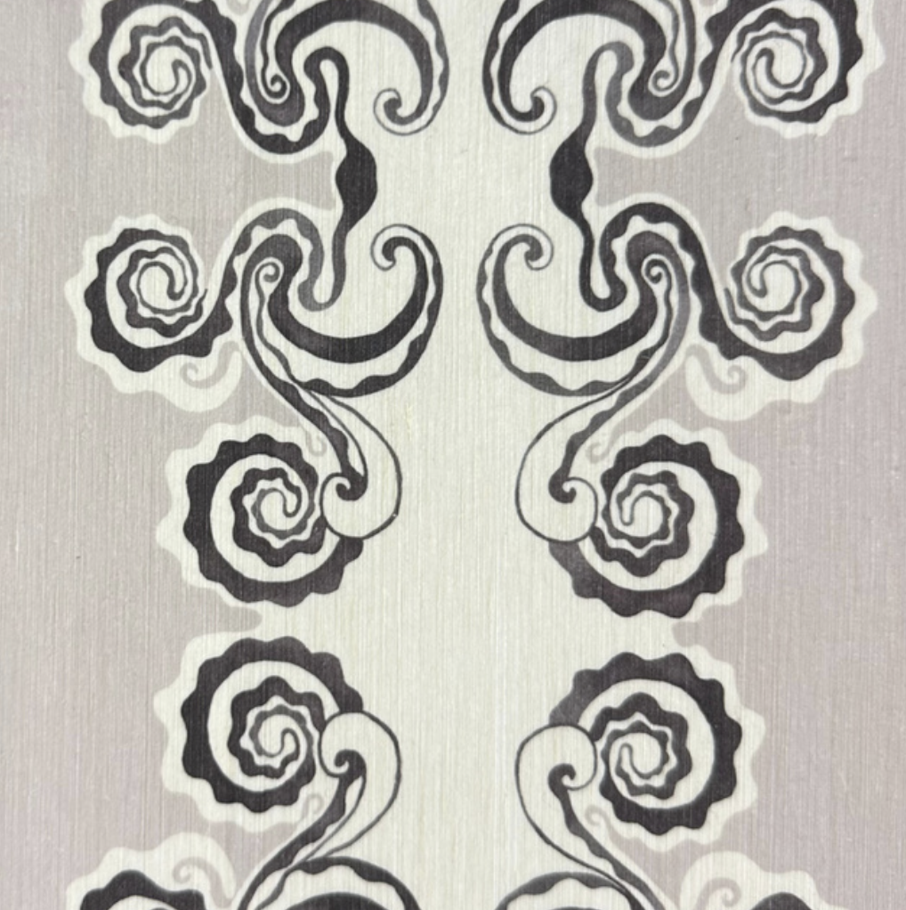 Siesta Wallpaper - Grey/Charcoal
