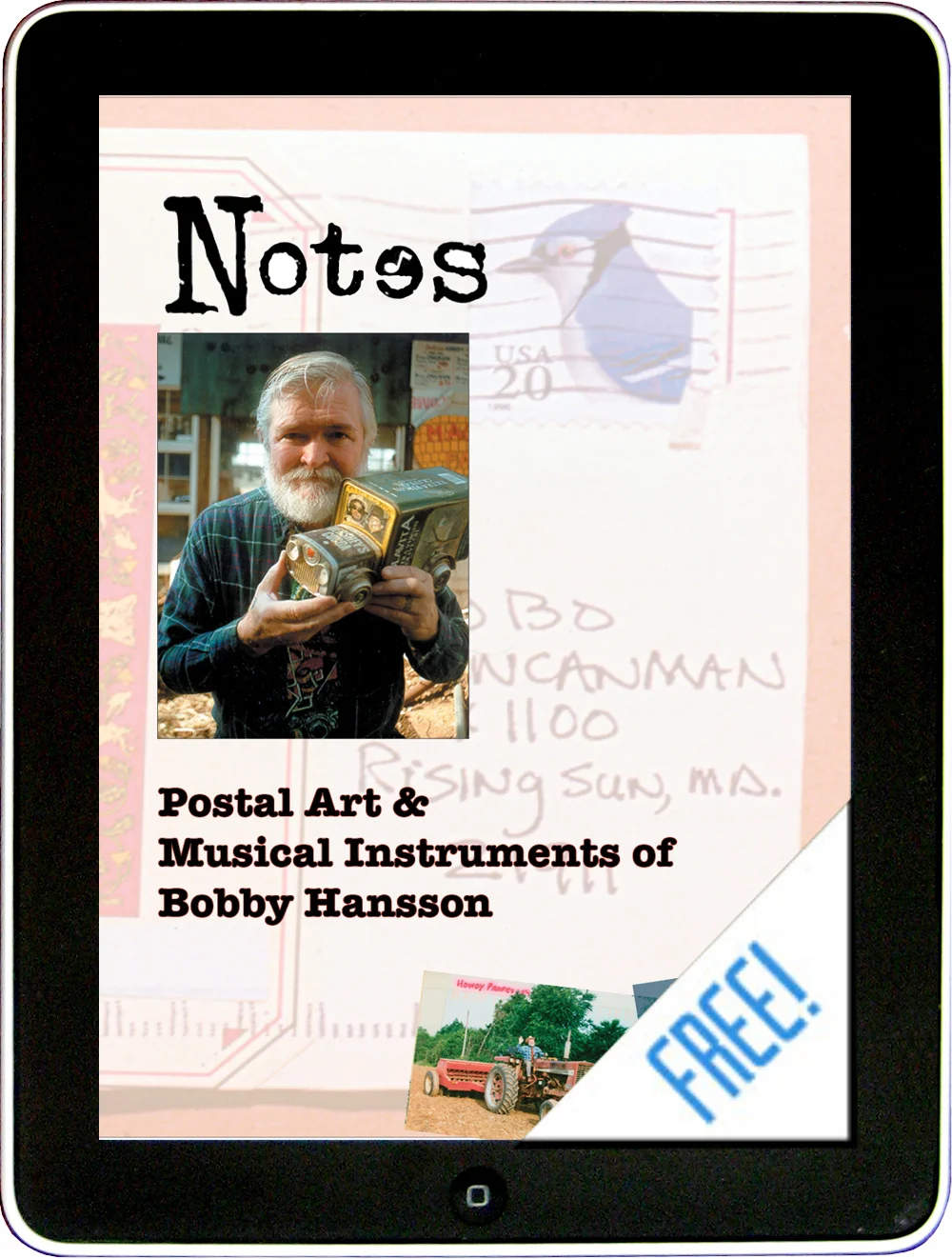 Postal Art & Musical Instruments of Bobby Hansson