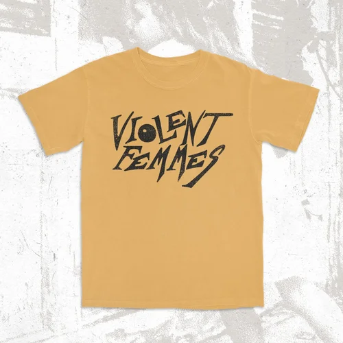Violent Femmes White Vintage Logo Ufficiale Uomo Maglietta