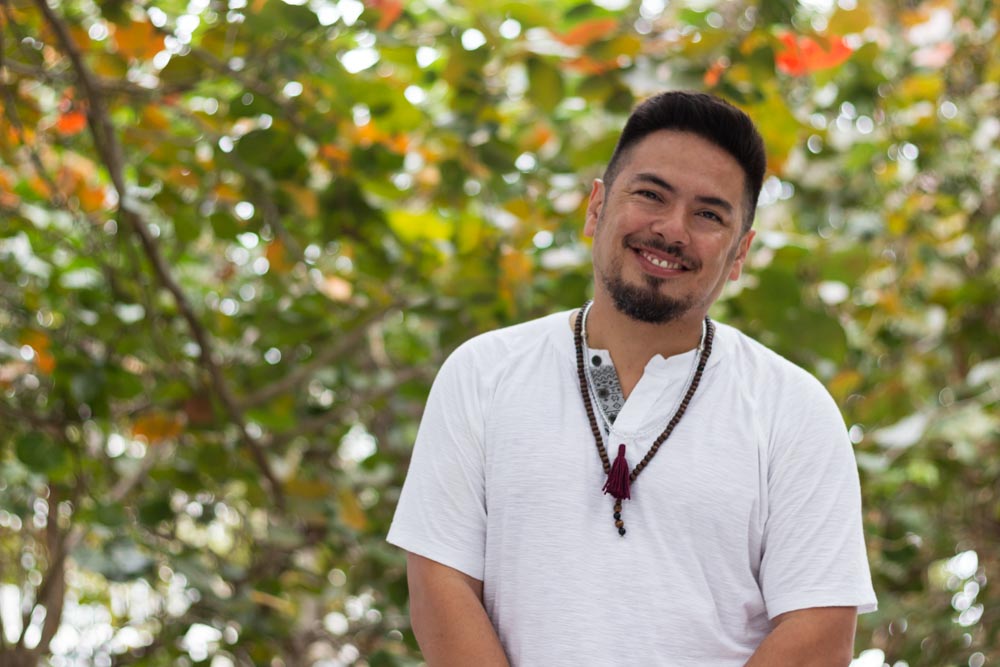 spiritual photography yoga teacher portrait