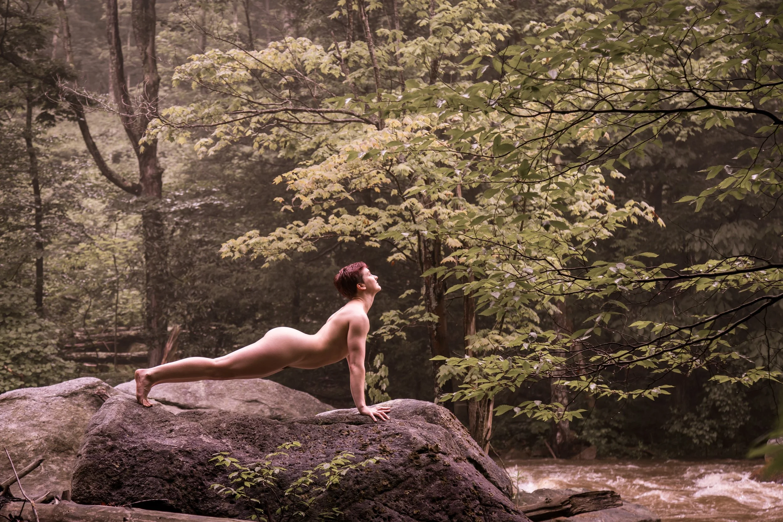 nude photography - beautiful dawn