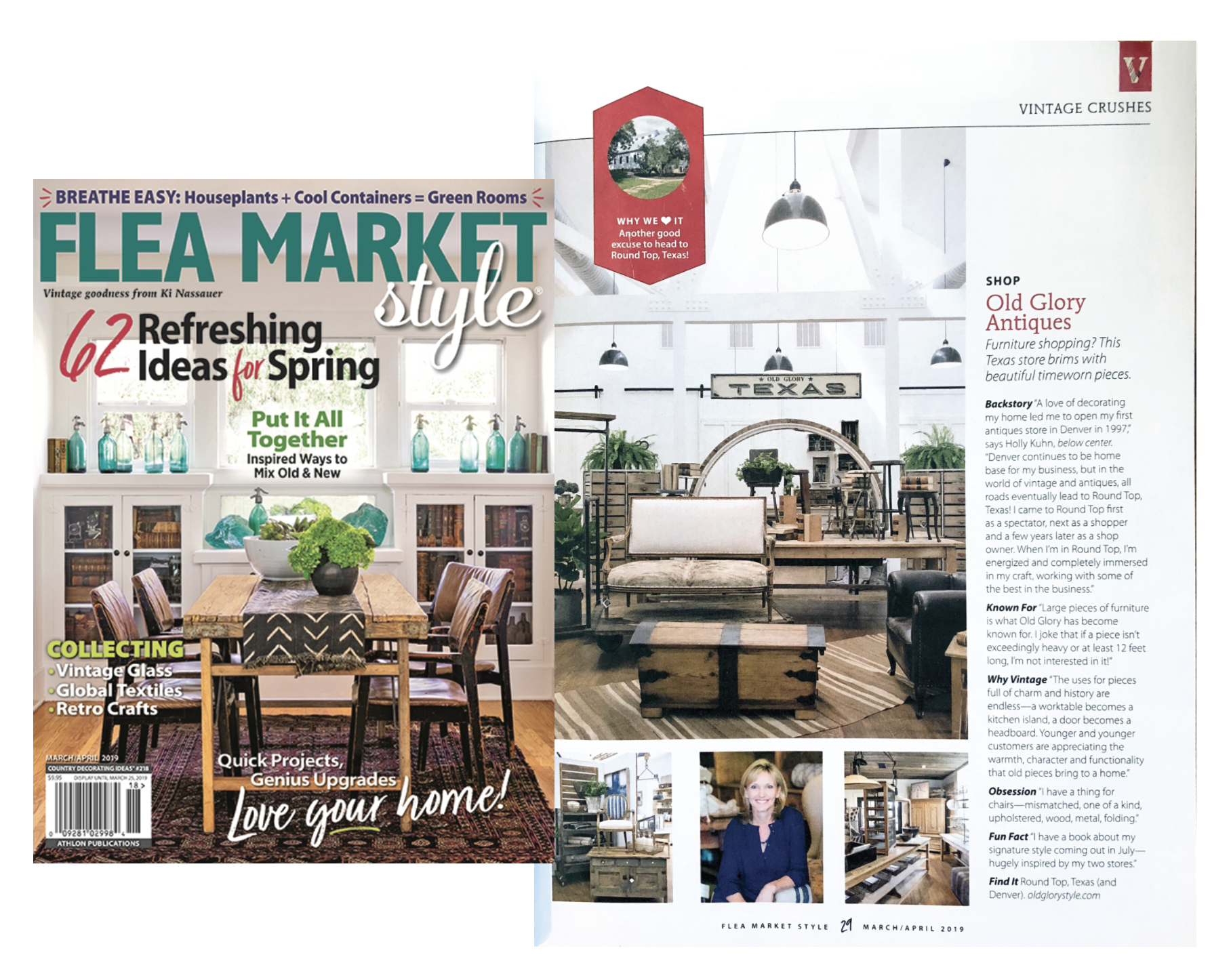 FLEA MARKET STYLE, Spring 2019 Vintage Crushes feature