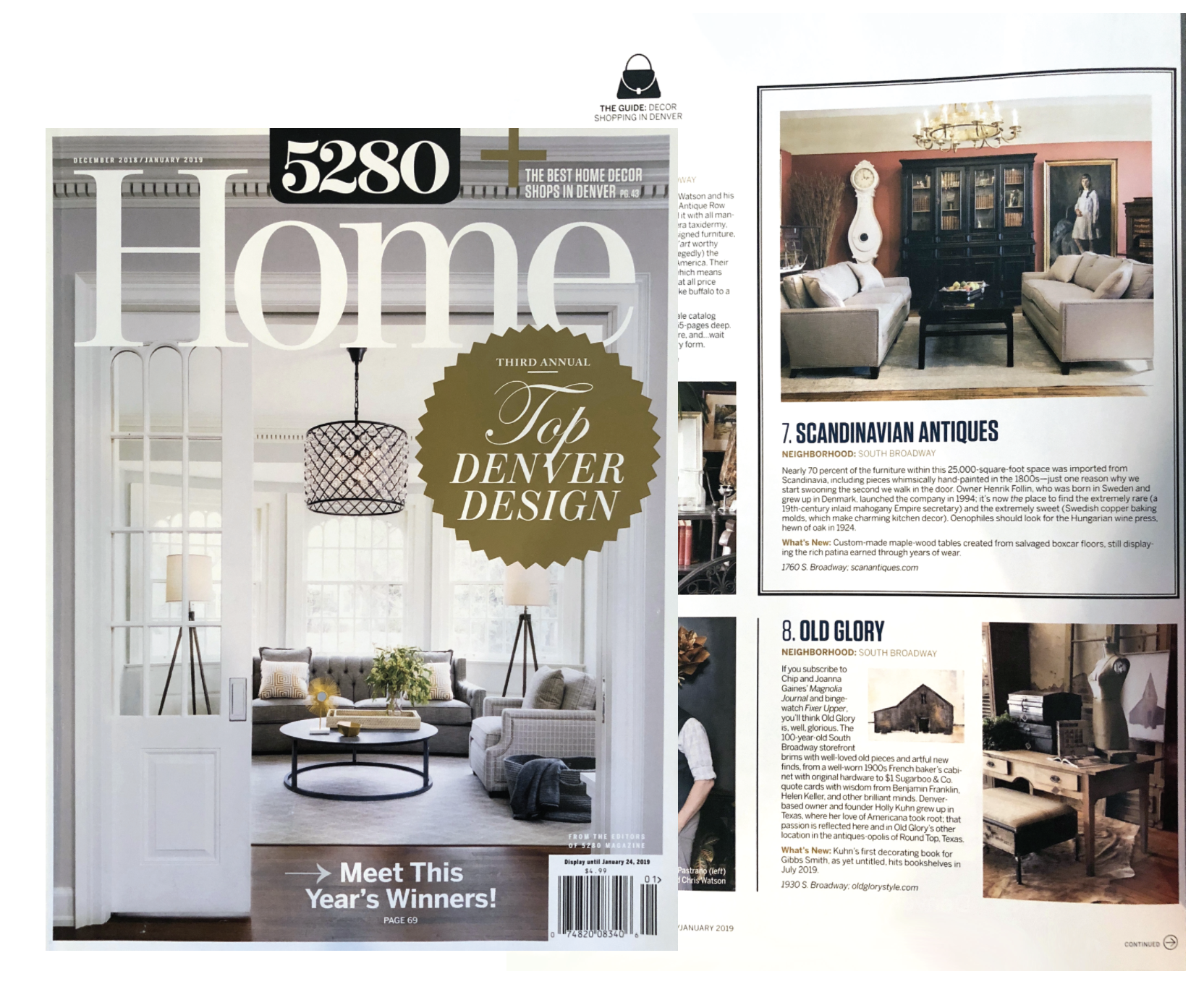 5280 HOME, January 2019, Editor’s List of Favorite Locally Owned Home Decor Shops