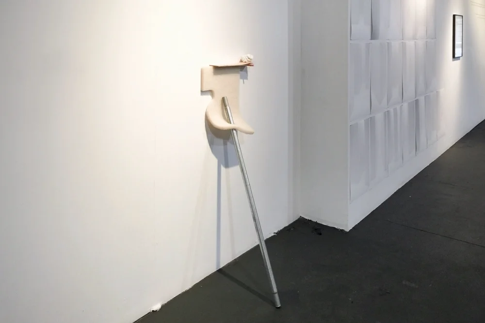 Installation view of Losing Oneself Without Getting Lost at A+E Studios January 8 - 28, 2015