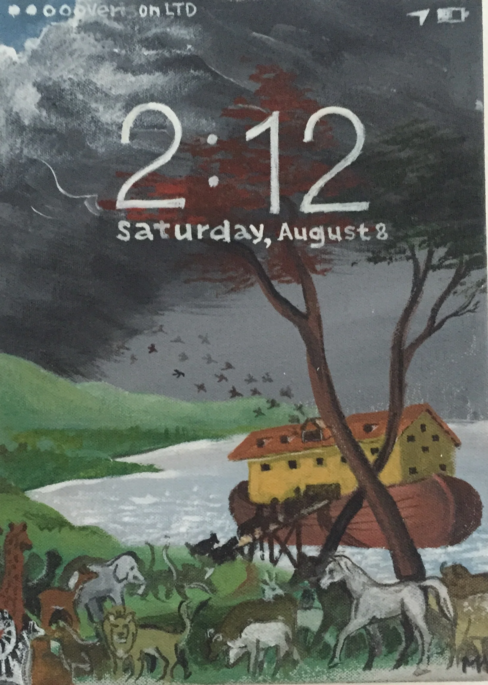  MACKENZIE YOUNGER  2:12 ,&nbsp;2015 Acrylic on canvas 11” x 8” 