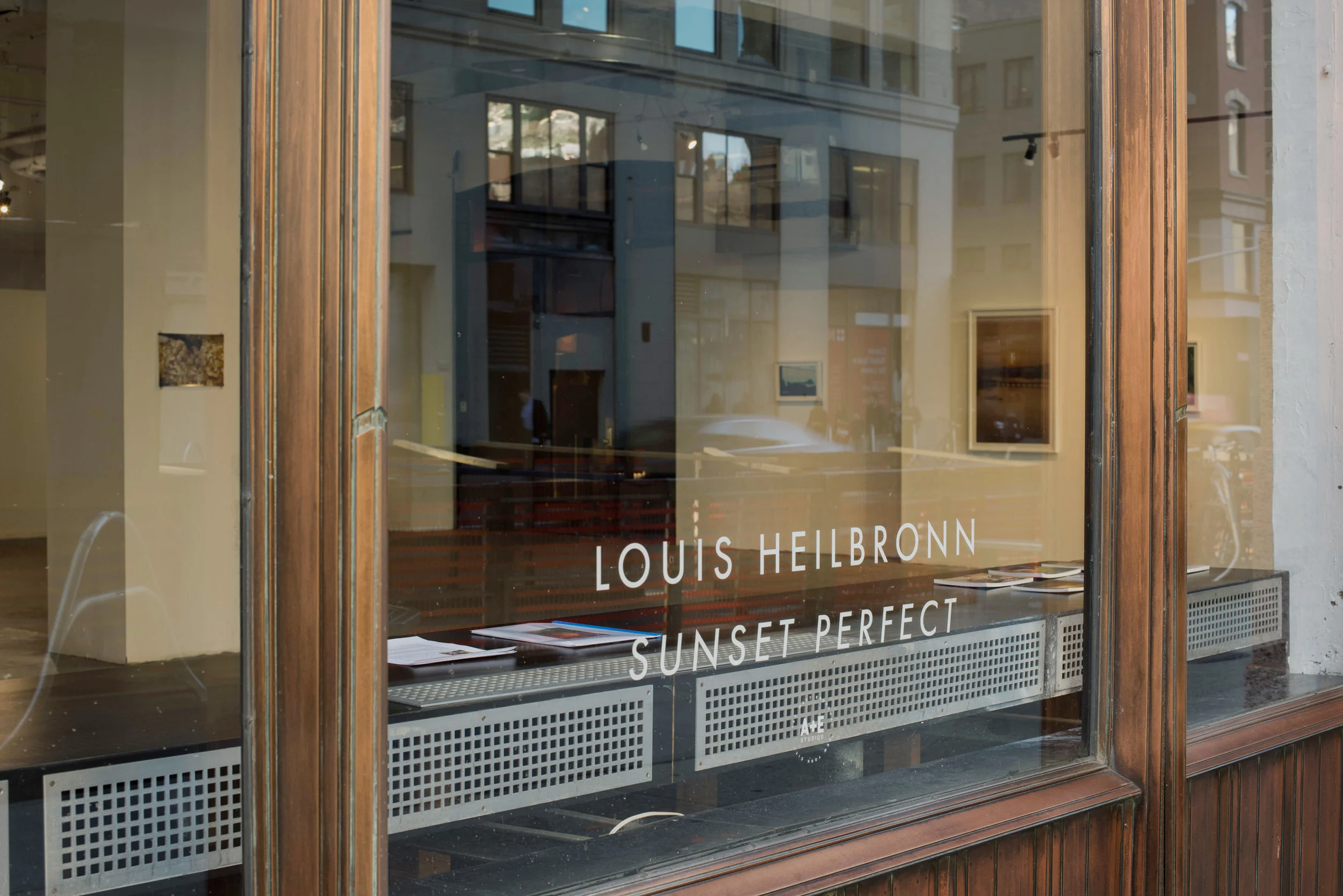LOUIS HEILBRONN Installation View: Sunset Perfect A+E Studios, NY 2016