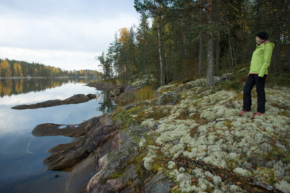 Участок №3. Спуск к воде участок, самый низкий уровень воды 