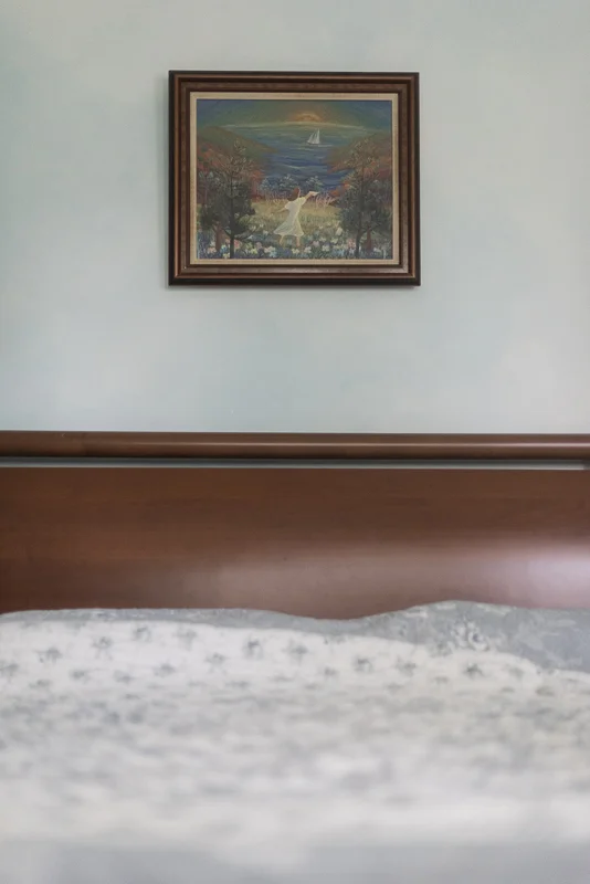 In the bedroom