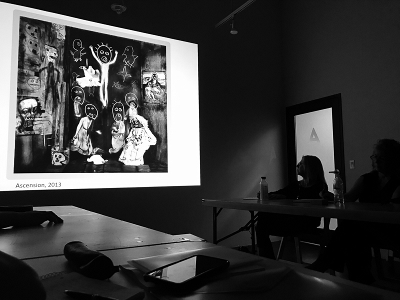 Listening to Roger Ballen talking about his work