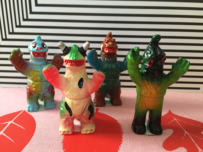 Jyanken 4 Figure Battle set