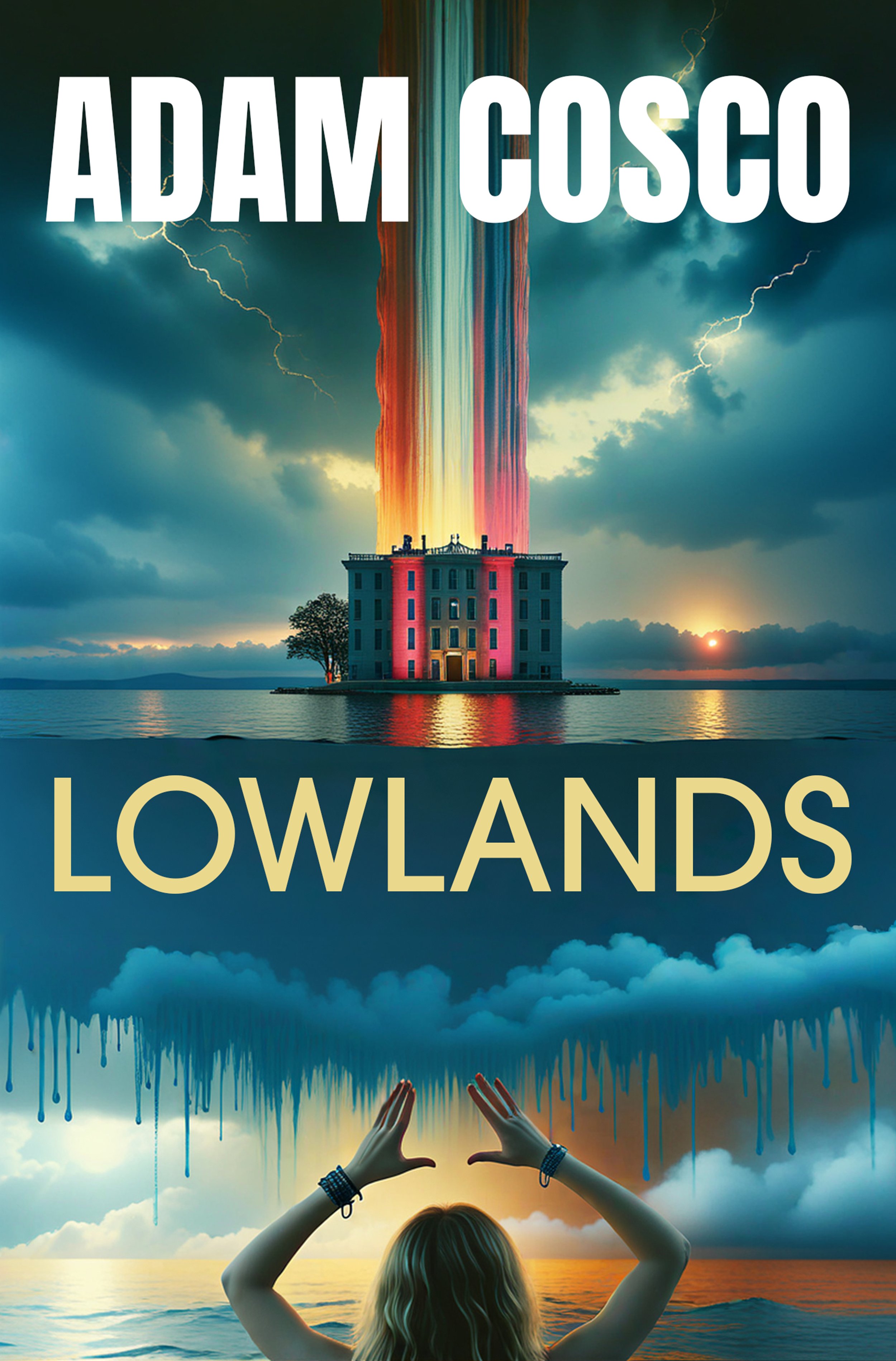Lowlands by Adam Cosco book front cover – supernatural grief horror novel