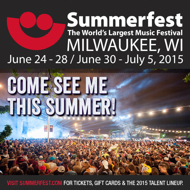 Fringe Character @ Summerfest 2015