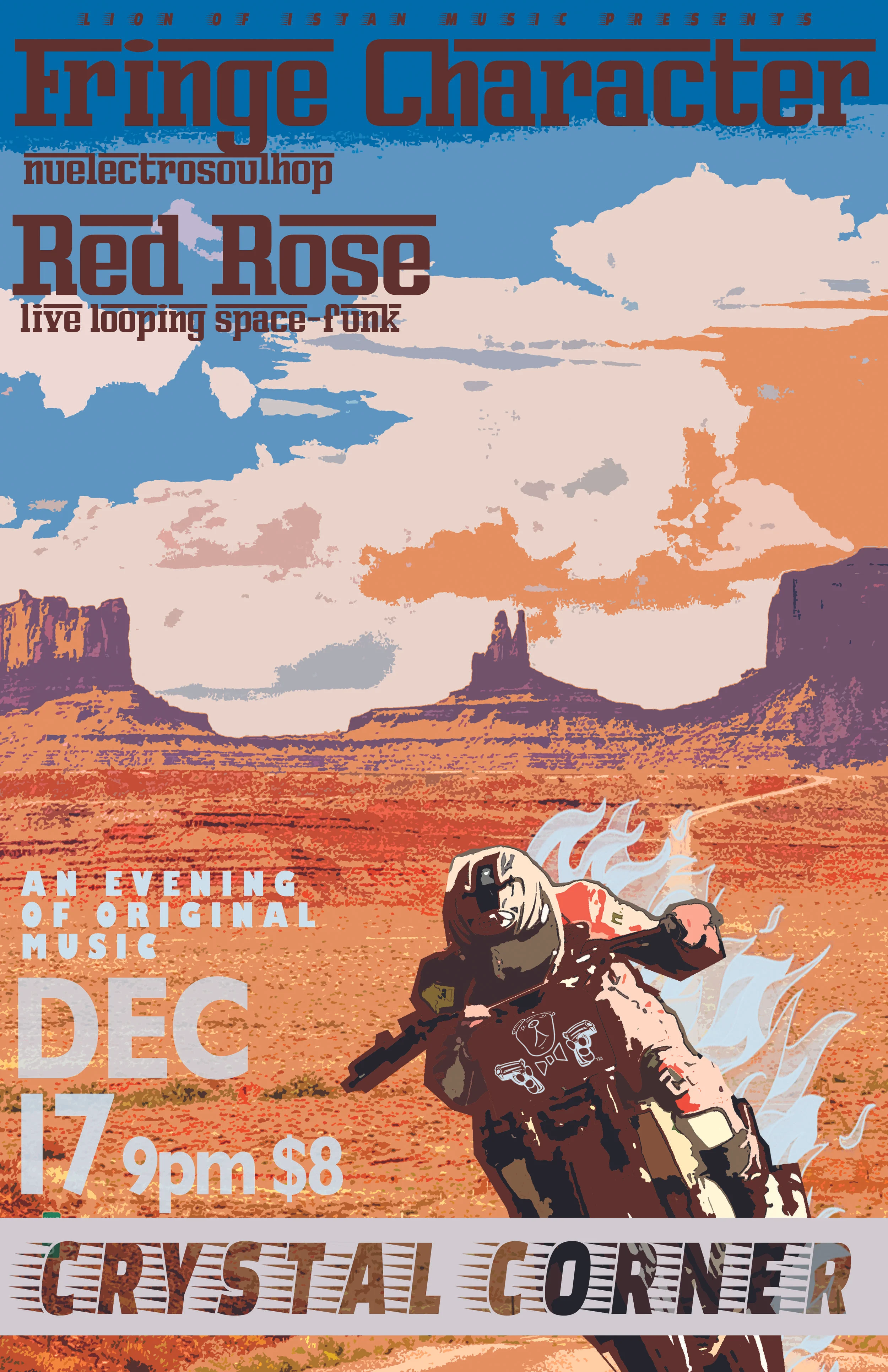 Fringe Character | Red Rose @ The Crystal Corner