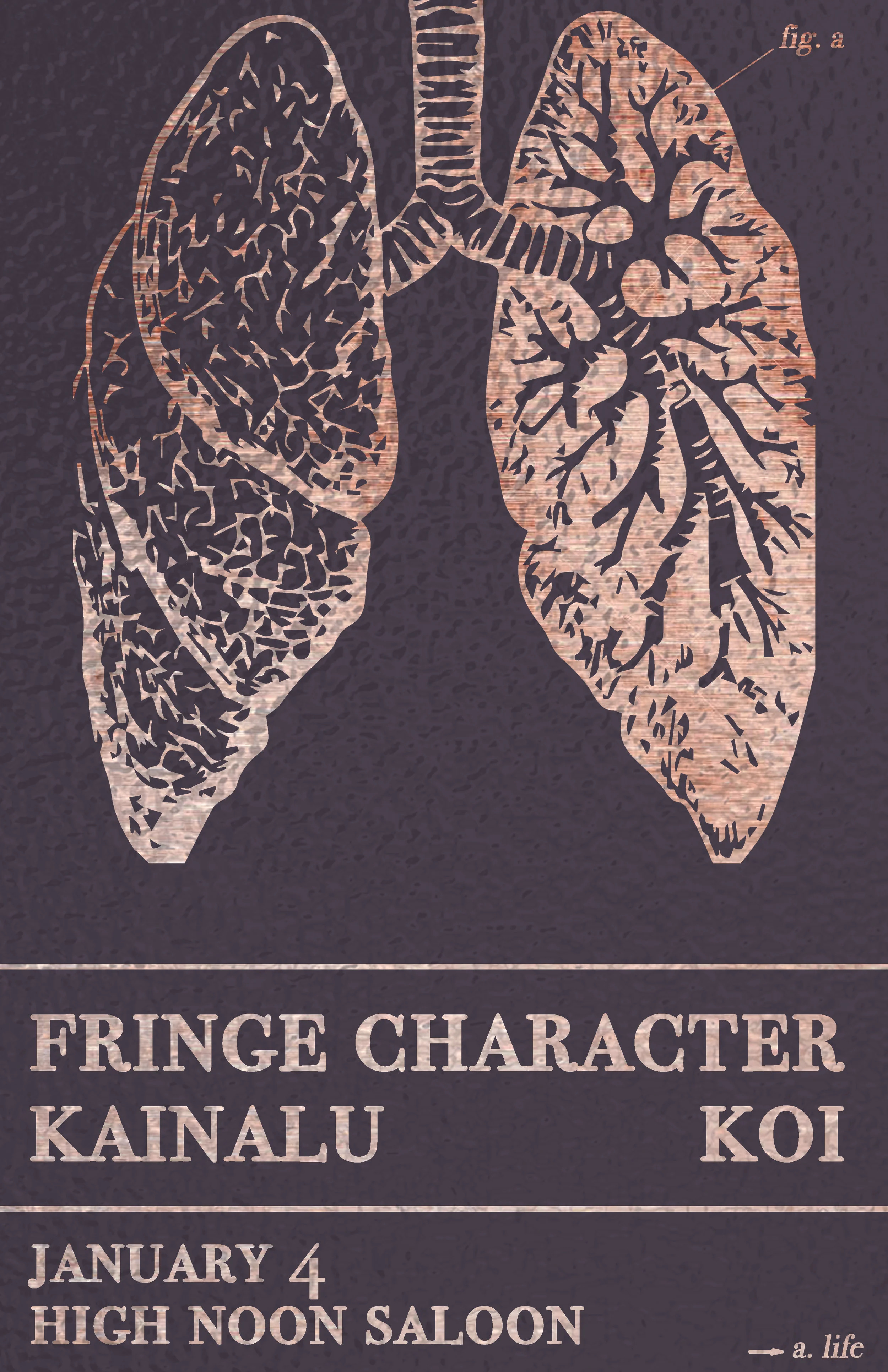 Fringe Character w/ Kainalu + KOI at High Noon Saloon