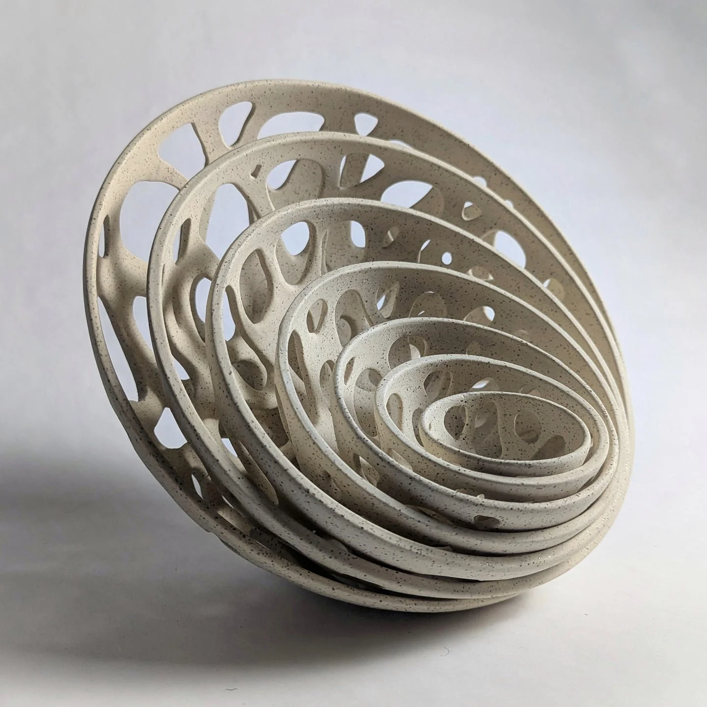 Some of my favorite carved nesting bowls #functionalceramics #ceramics #lagunaclay #diamondcoretools #clay #pottery #functionalart