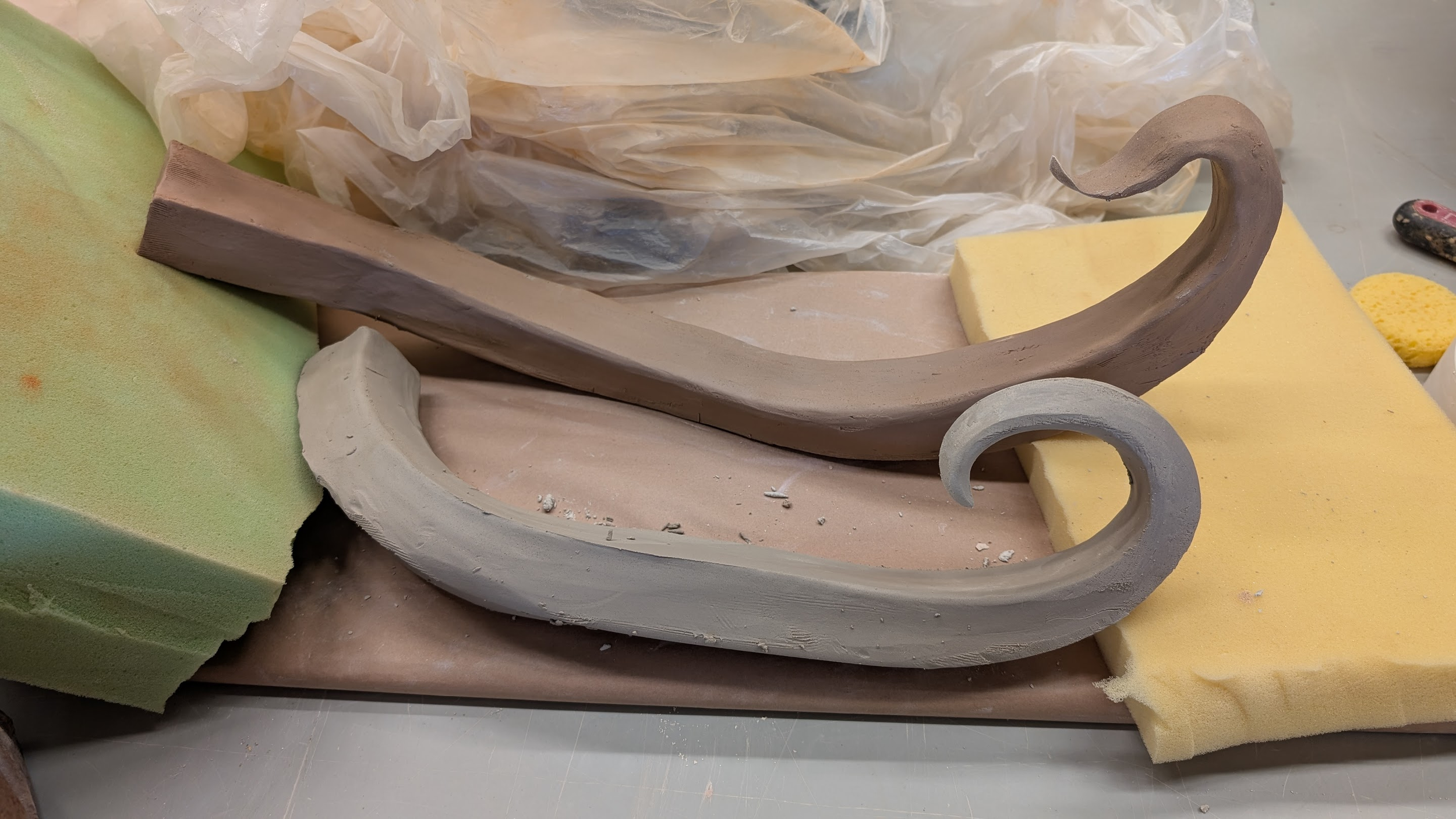 Larger Curious Tests, 2025 (ongoing)
Dims Vary, Stoneware