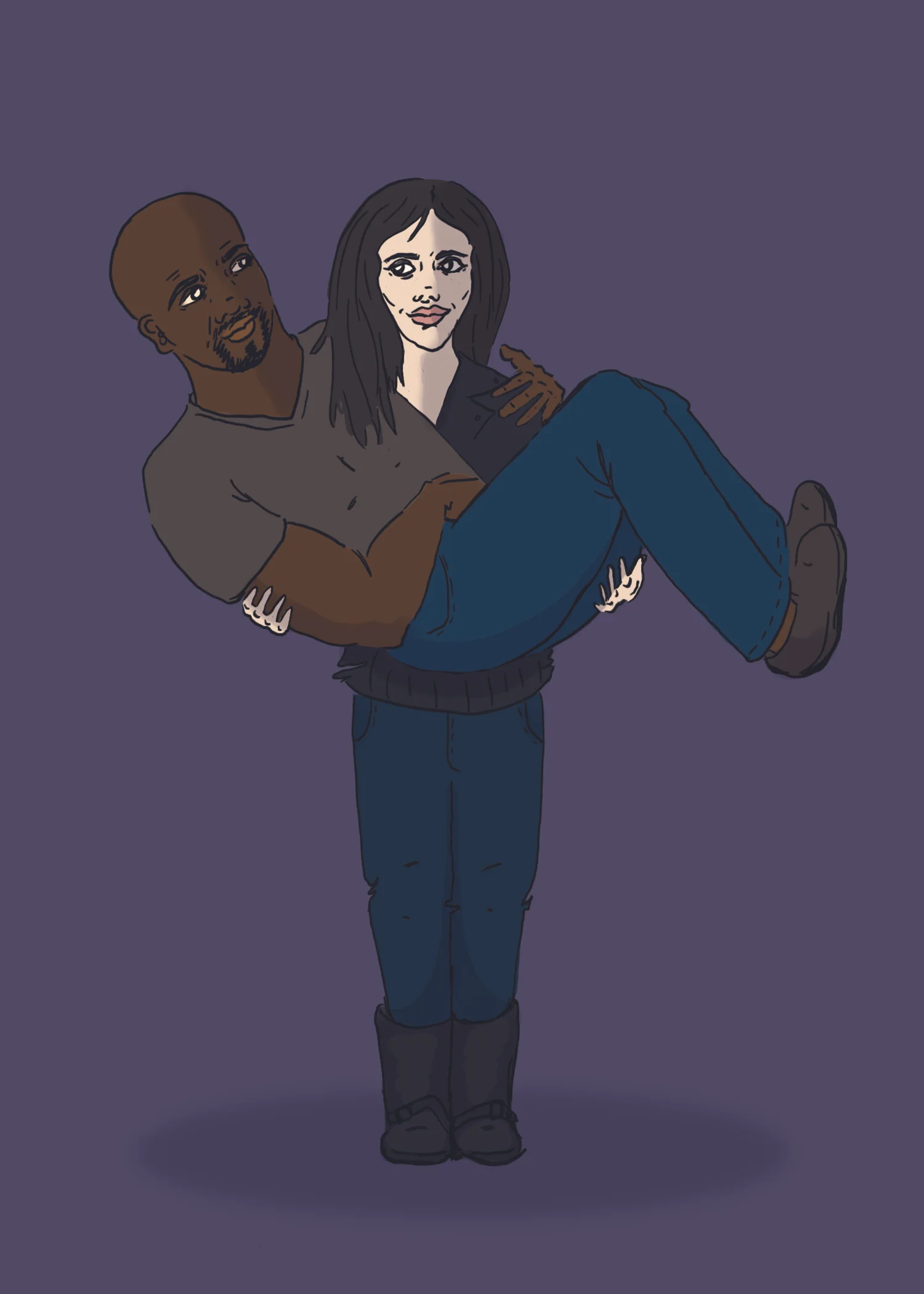 Jessica Jones + Luke Cage
