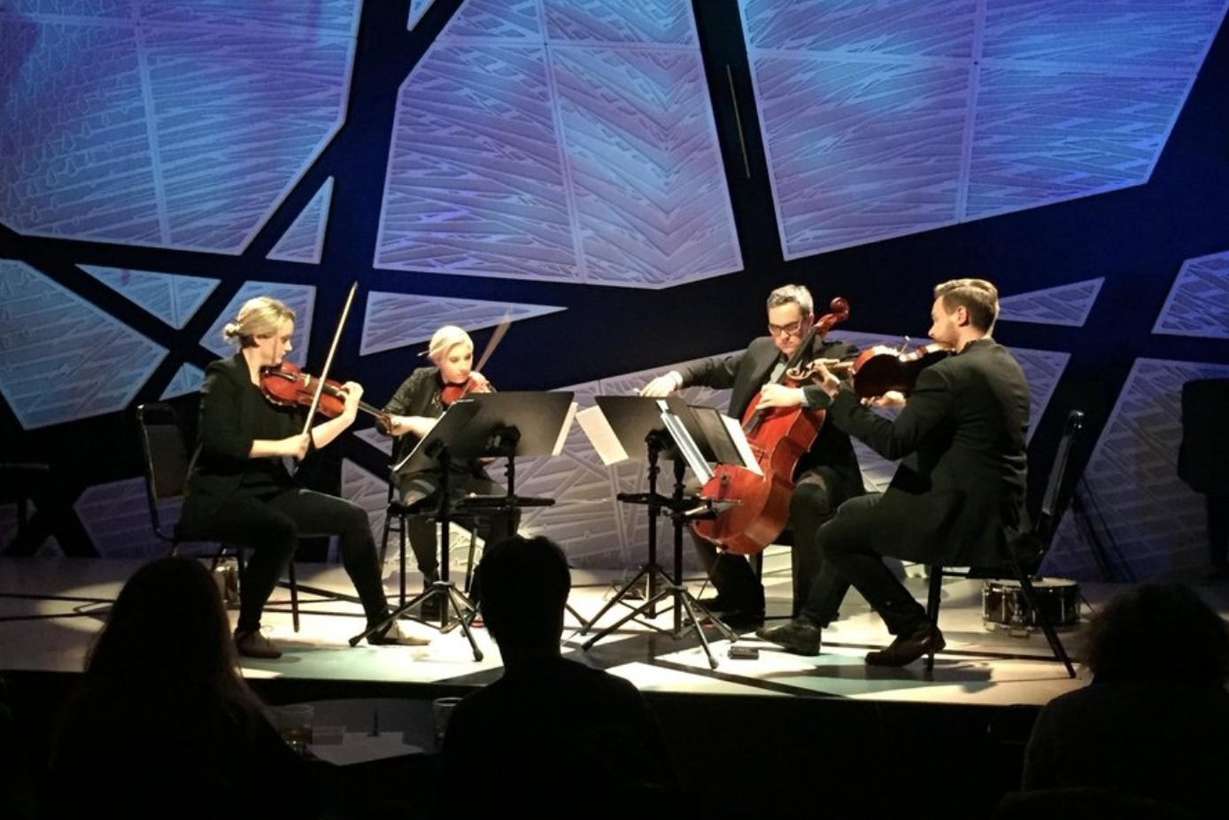 Spetkral Quartet @ National Sawdust, April 2017. Photo by Steve Smith.