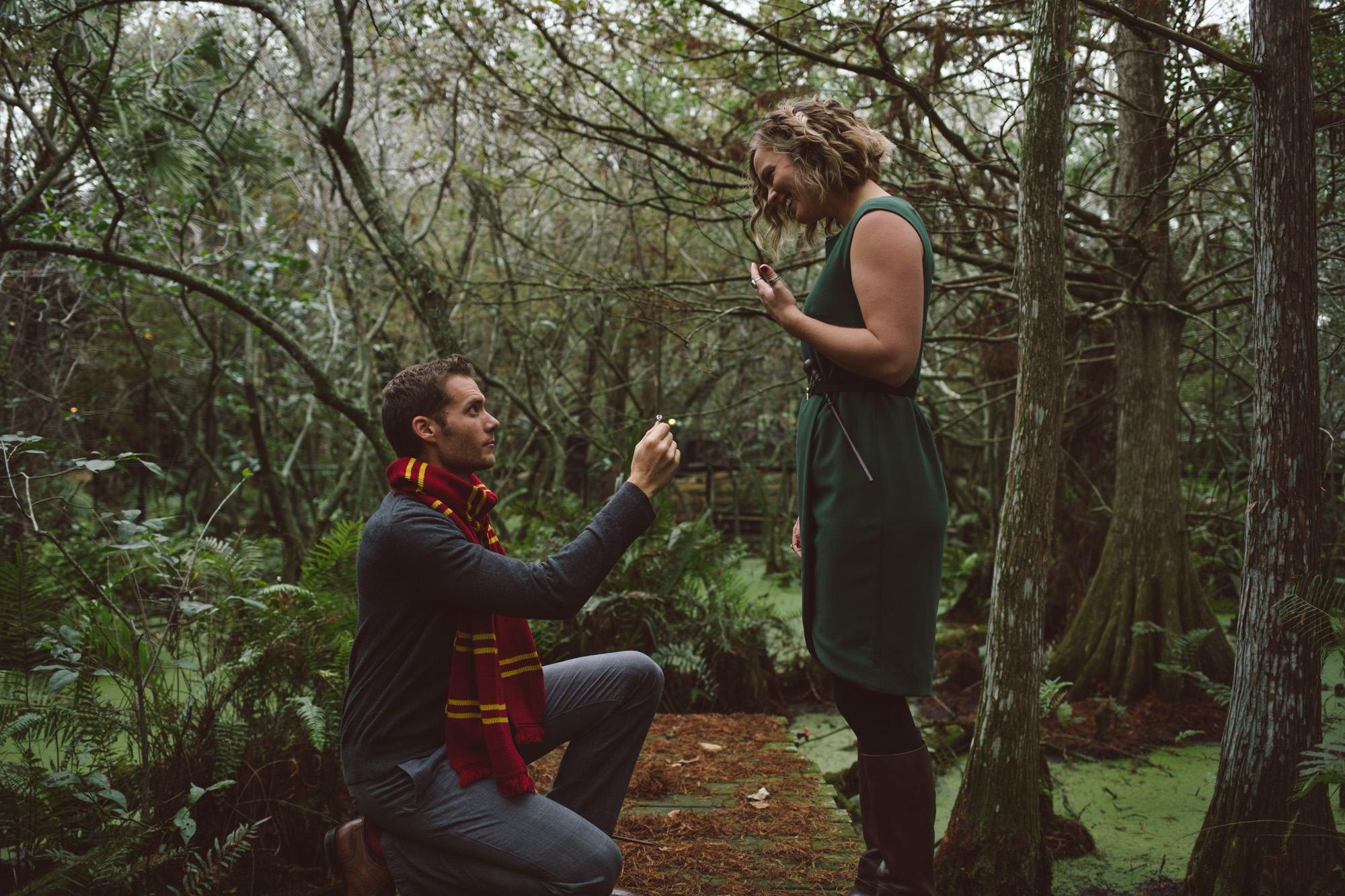 Harry Potter Engagement Session