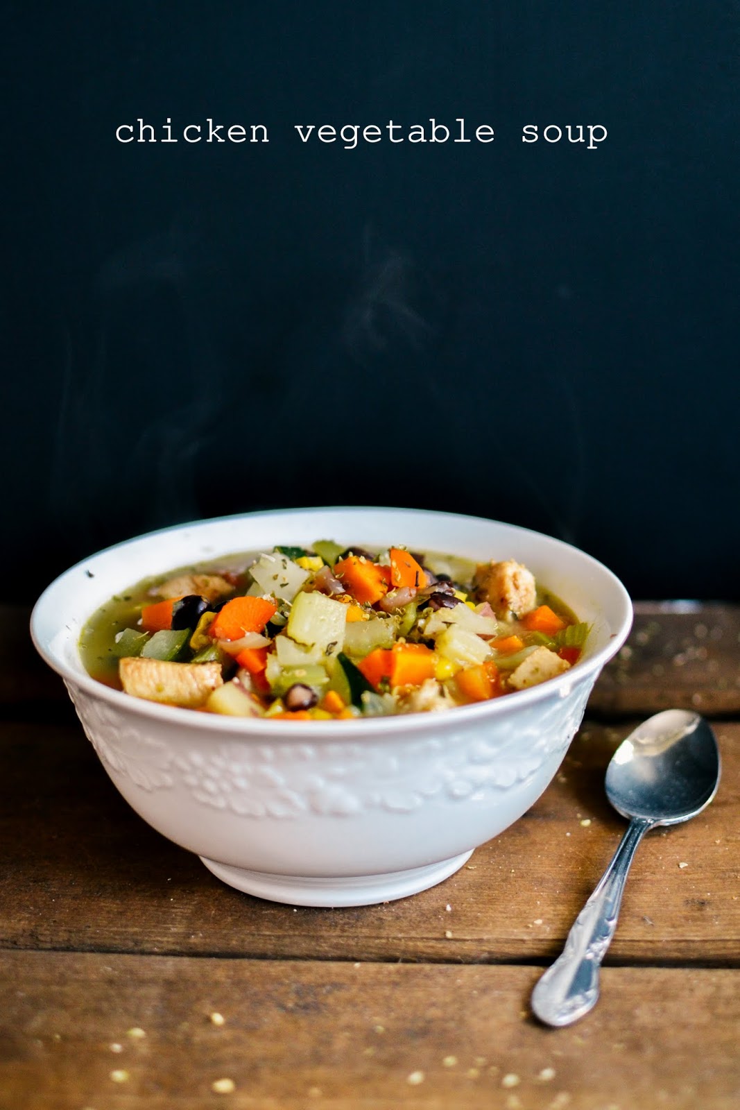 chicken vegetable soup (aka clean out the fridge soup) — the farmer's