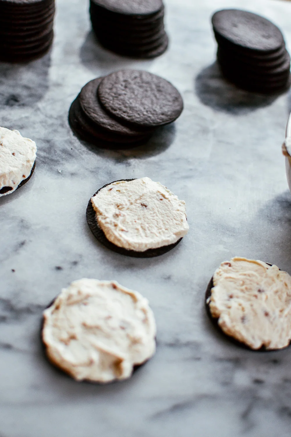 chocolate caramel yule log cake — the farmer's daughter let's bake
