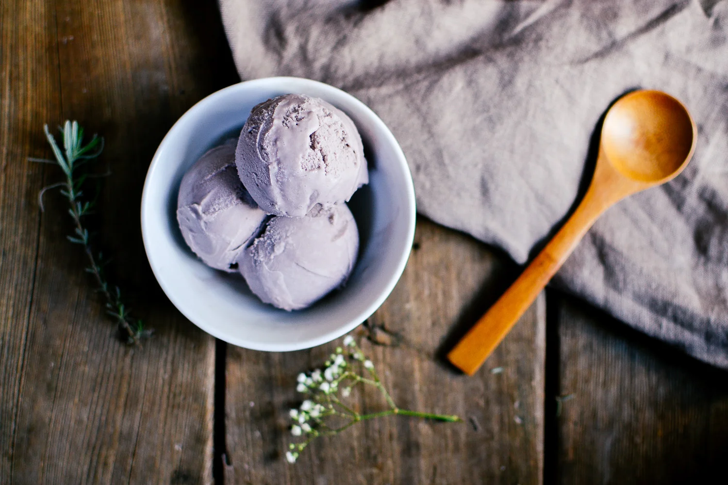 earl grey lavender ice cream — the farmer's daughter let's bake something