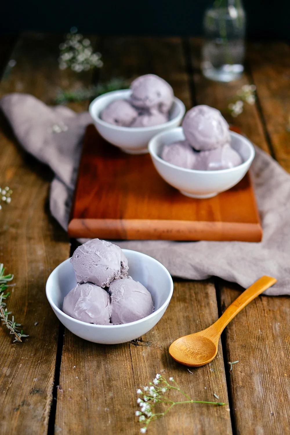 earl grey lavender ice cream — the farmer's daughter | let's bake something