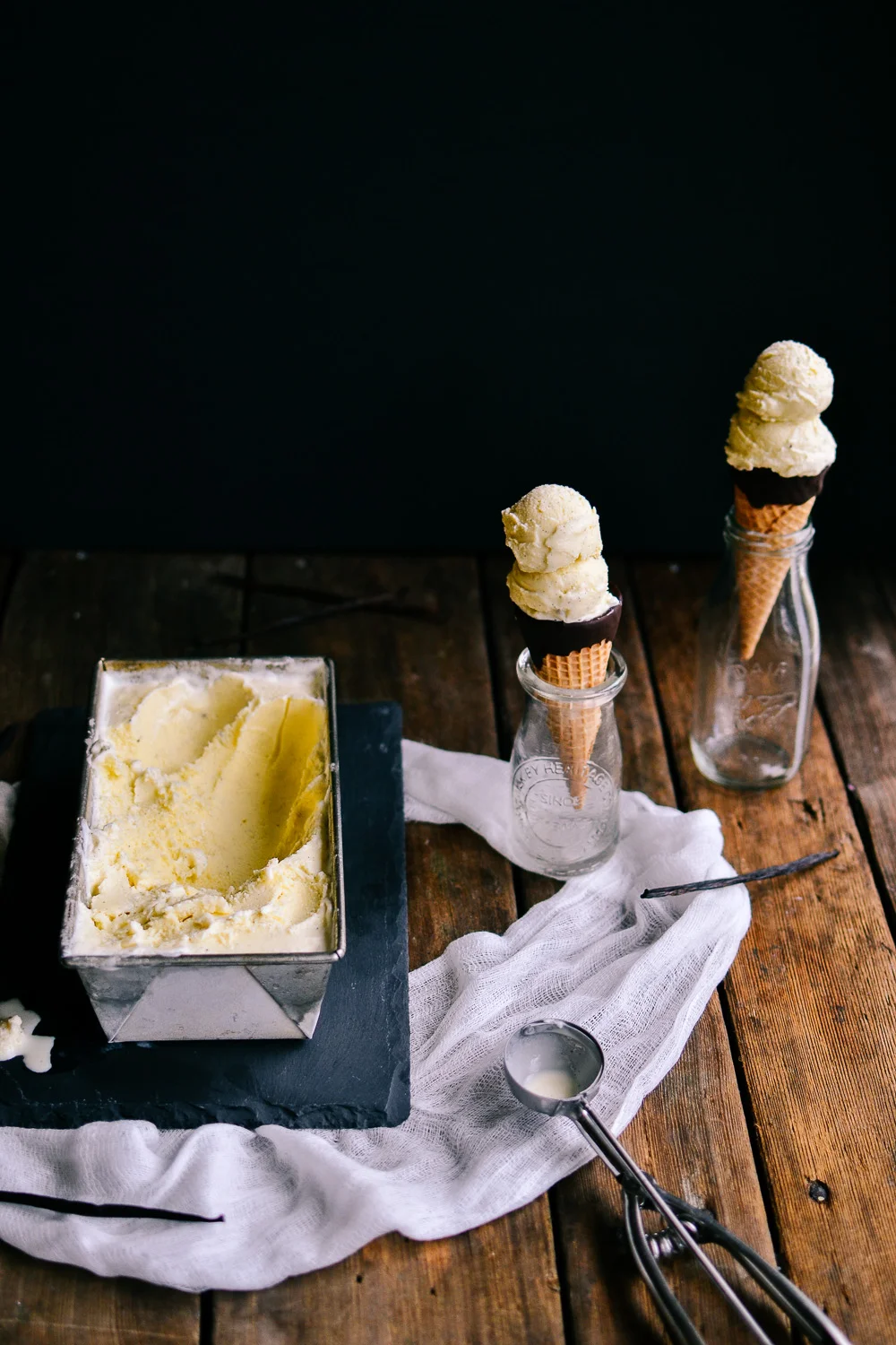 vanilla bean ice cream — the farmer's daughter let's bake something