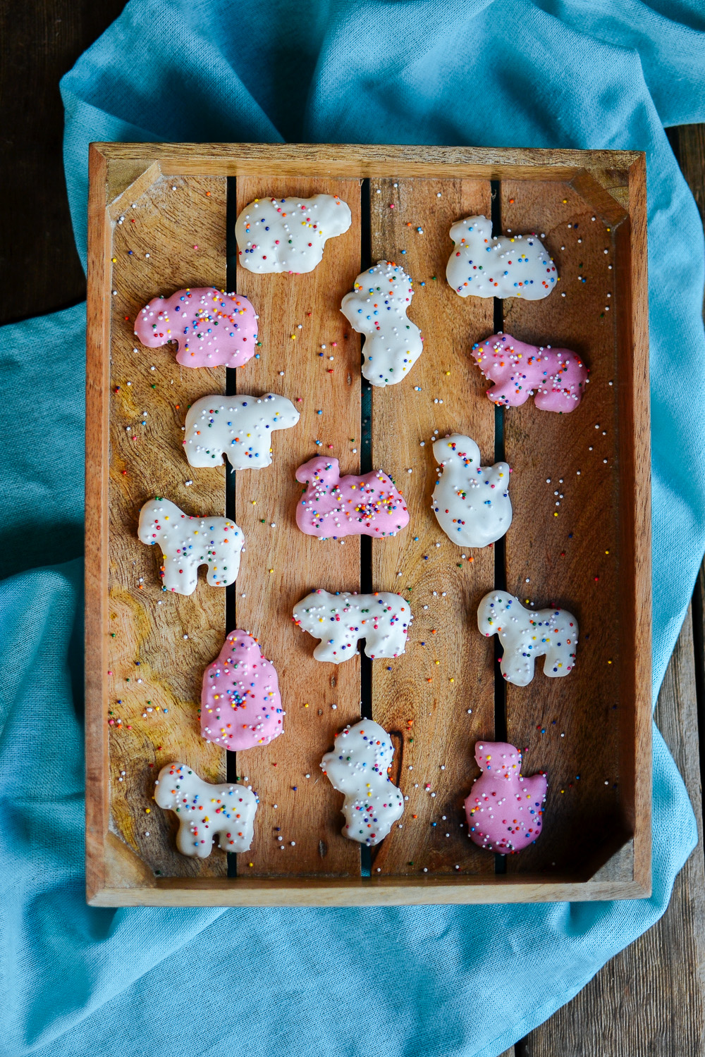 hand-dipped animal crackers and a carnival cake — the farmer's daughter ...