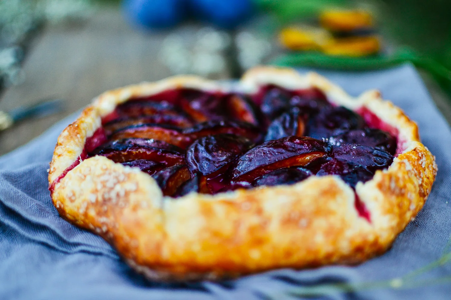 plum galette — the farmer's daughter let's bake something
