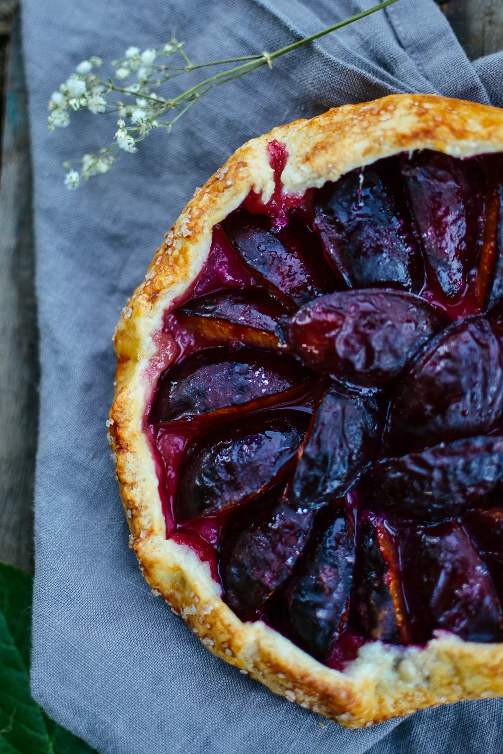 plum galette — the farmer's daughter let's bake something