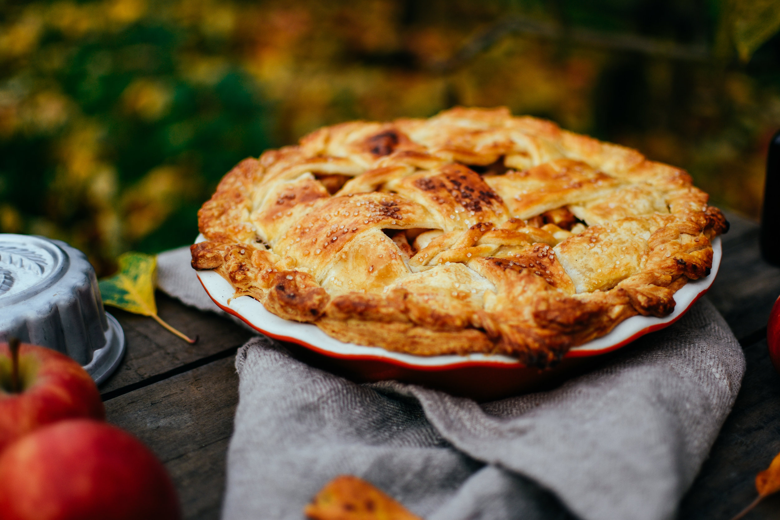 apple ginger pie — the farmer's daughter | let's bake something
