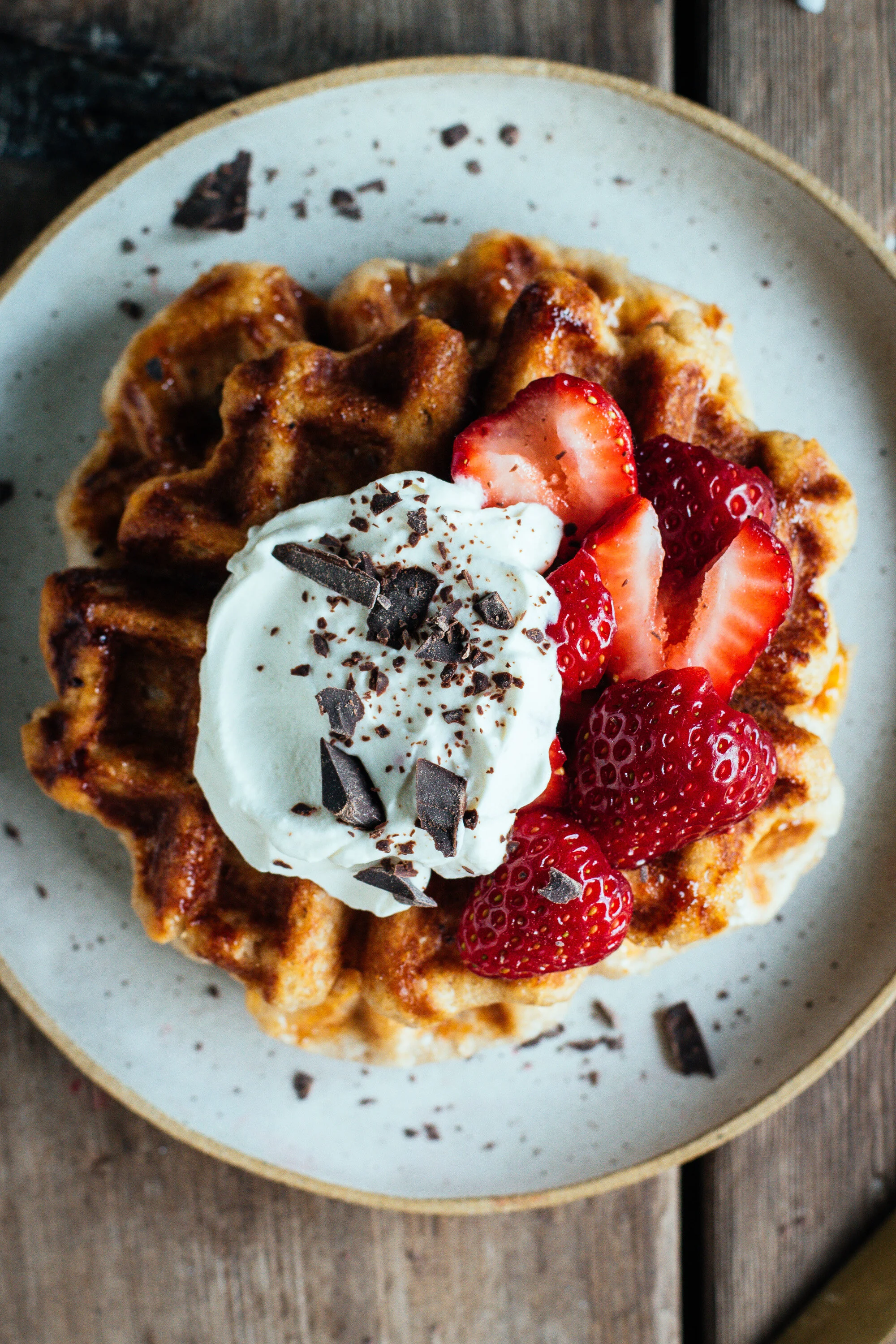 sourdough liege waffles — the farmer's daughter let's bake something