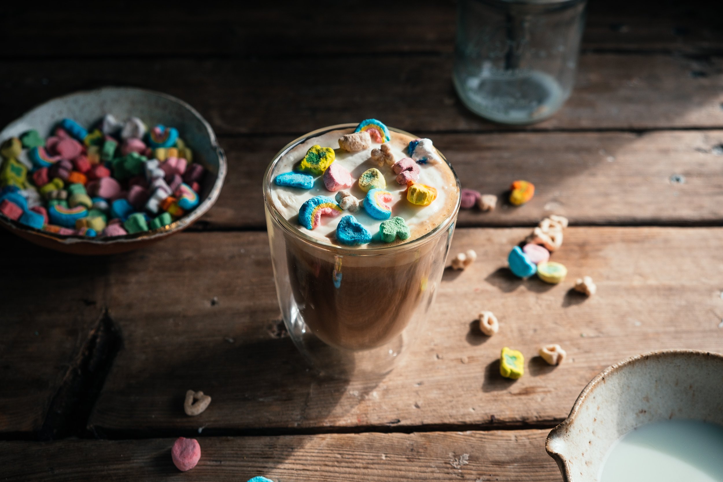 lucky charms latte