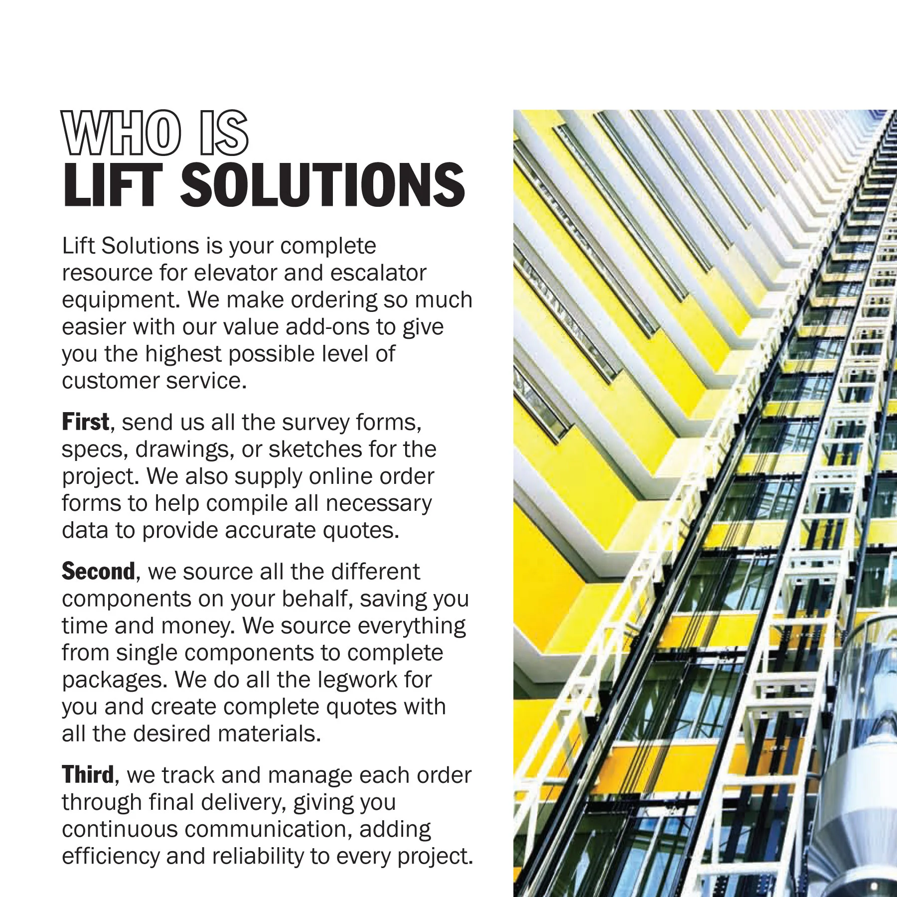 Chestnut Marketing Lift Solutions Booklet 2