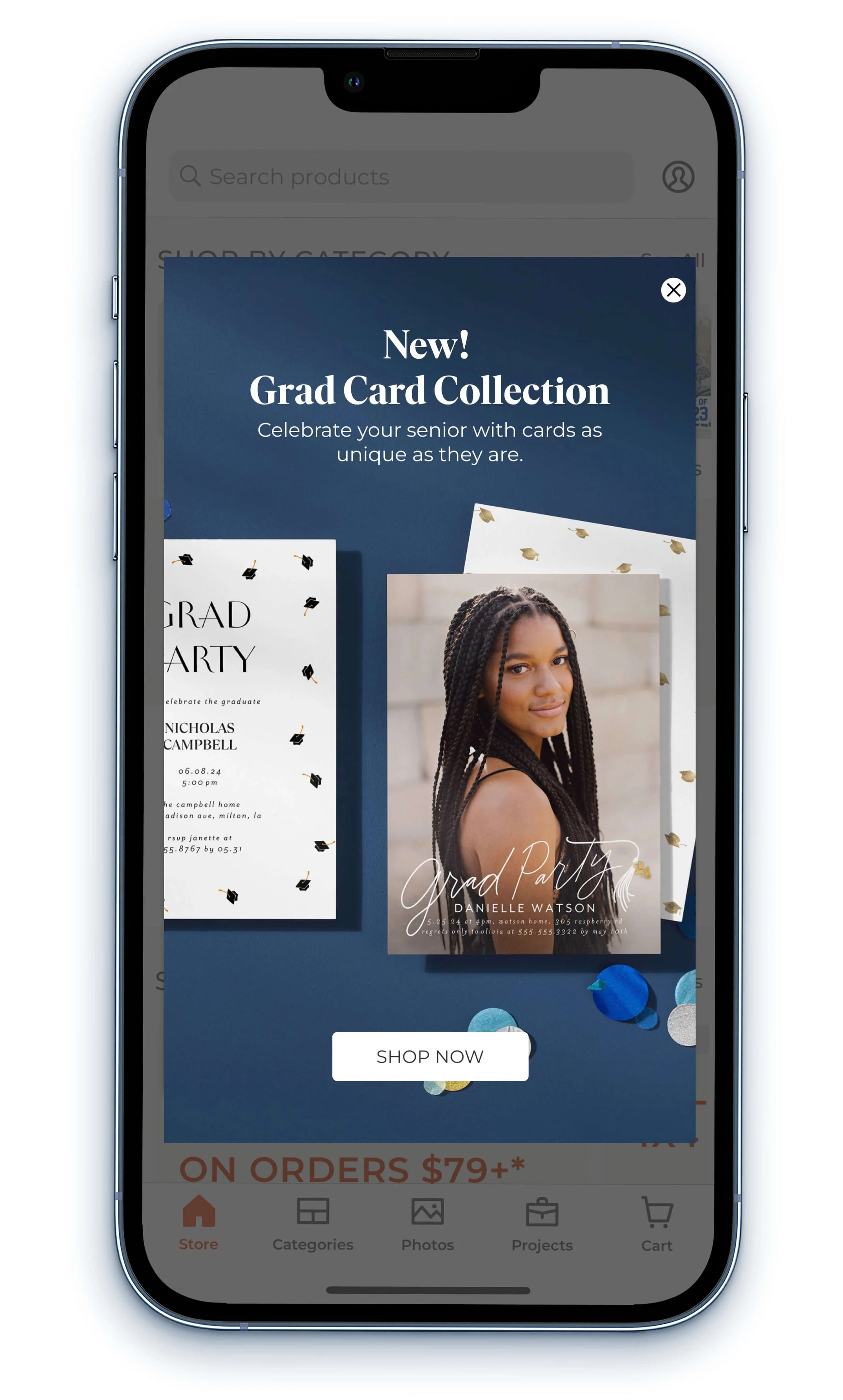 2024 Grad Stationery for Shutterfly APP
