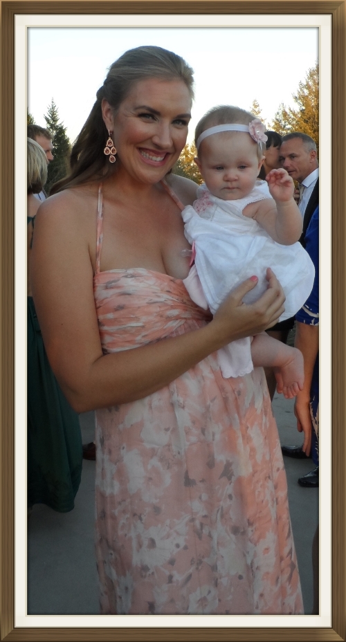 My best mom self (in professional hair and make-up)
